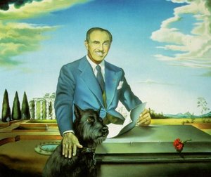 Portrait Von Colonel Jack Warner — Salvador Dalí