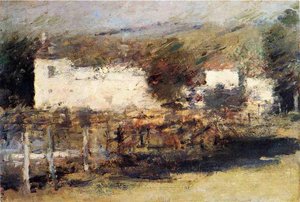 Moonlight, Giverny - Study — Theodore Robinson