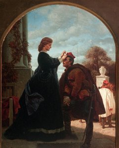 Year 1863 – Leave-taking — Grottger Artur (1837-1867)