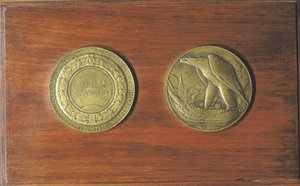 Philadelphia Sesquicentennial International Exposition Medal Of Award — Albert Laessle
