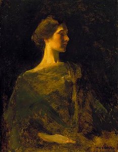 Alma, (painting) — Thomas Wilmer Dewing