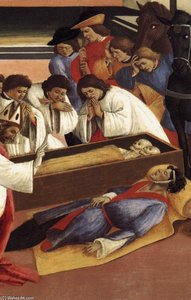 Three Miracles Of St Zenobius (detail) — Sandro Botticelli, Early Renaissance
