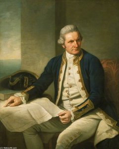 Captain James Cook — Sir Nathaniel Dance Holland
