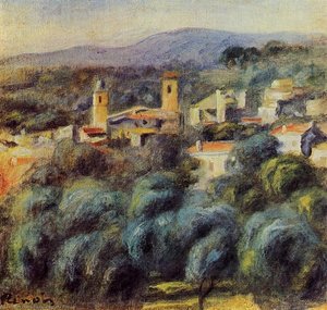 Cros De Cagnes — Pierre-auguste Renoir, Impressionist Landscape