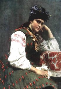 Portrait Of Sophia Dragomirova. — Ilya Yefimovich Repin