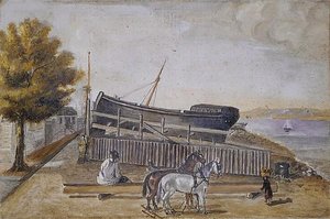 Berg's Ship Yard — William P Chappel