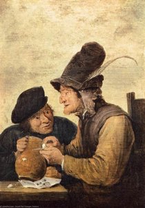 Two Drunkards — David Teniers The Younger
