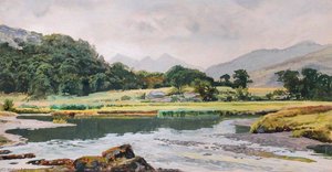 River Scene — Frederick William Hayes