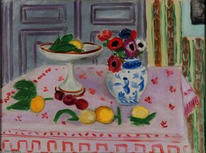 The Pink Tablecloth — Henri Matisse, Fauvist Expression