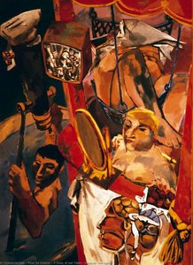 A Diary Of Our Times (triptych, Left Wing) — Peter Laurent De Francia