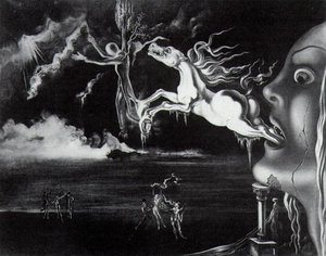 Untitled - Die Sieben Künste — Salvador Dalí, Surrealist Painting