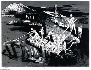The Launching — Harry Gottlieb