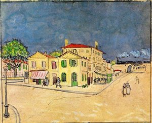 'vincent's House In Arles (also Known As The Yellow House)' — Vincent Willem Van Gogh, Post-impressionism