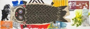 Wall-eyed Carp/roci Japan — Robert Rauschenberg