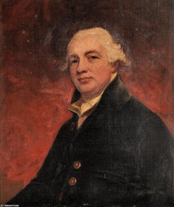 Portrait Of Robert Raikes — George Romney