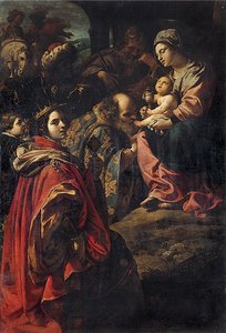 Adoration Of The Magi — Rutilio Manetti