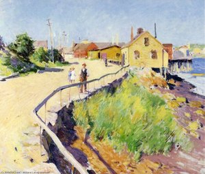 Inner Harbour, Gloucester — Willard Leroy Metcalf