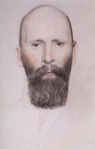 Portrait Of P.i. Neradovsky — Boris Mikhailovich Kustodiev