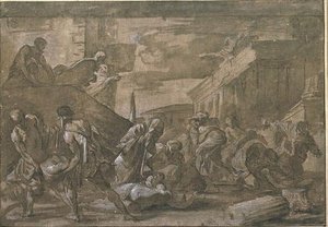The Philistines Struck By The Plague — Sebastiano Ricci