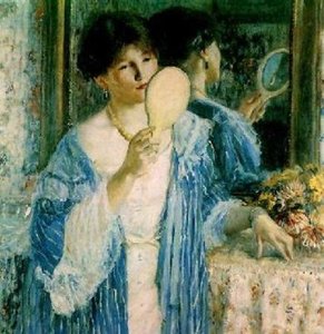 The Mirror — Frederick Carl Frieseke