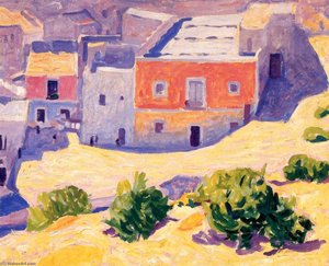 Looking Into Town, Alicante — Edwin Ambrose Webster
