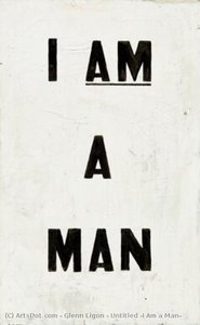 Untitled (i Am A Man) — Glenn Ligon