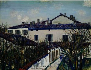 Presbytere Jean Bienheureux Cure D'art — Maurice Utrillo