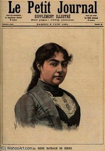 Queen Natalija Of Serbia — Henri Meyer