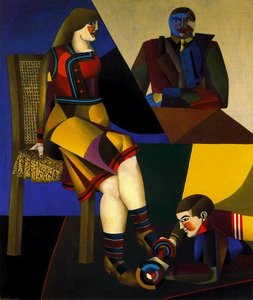 The Table — Richard Lindner