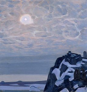 Moonlight. Sortavala. — Nicholas Roerich