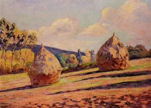 Grainstacks — Ferdinand Guillaumin
