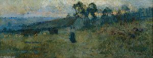 The Milking Shed — Emanuel Phillips Fox