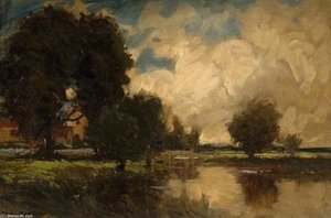 Landscape With A Bridge — Thomas E Mostyn