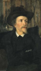 Porträt Von Wyatt Eaton — Julian Alden Weir, Tonalism