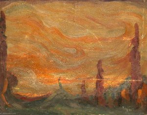 Swirling Sky — Sidney Herbert Sime