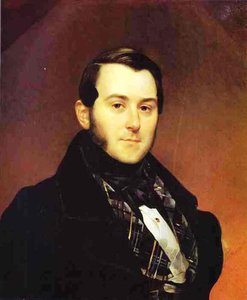 Portrait Of I. A. Beck — Karl Pavlovich Brulloff