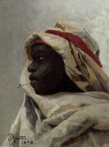 The Smoking Moor — Peder Mørk Mønsted