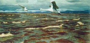 Swans Over Kama — Arkadij Aleksandrovic Rylov