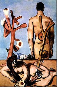 Man And Woman — Max Beckmann