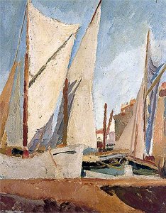 The Harbour, St Tropez, France — Vanessa Bell