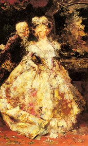 Confidences — Salvador Sánchez Barbudo, Impressionism