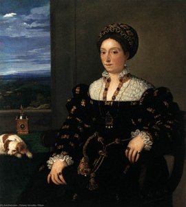 Eleonora Gonzaga — Tizian, High Renaissance