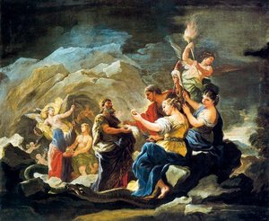 Cave Of Eternity — Luca Giordano
