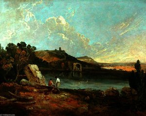 Italienische Seenlandschaft — Richard Wilson, Neoklassizismus