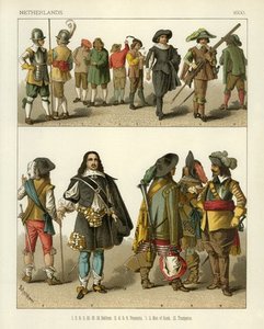 Netherlands Costumes - — Albert Kretschmer