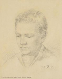Portrait Of A Boy — Peder Severin Kroyer