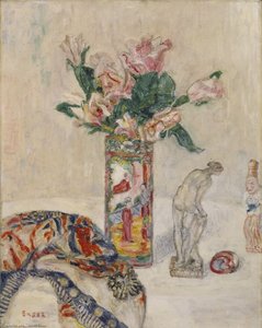 Still Life With Vase Of Flowers — James Ensor