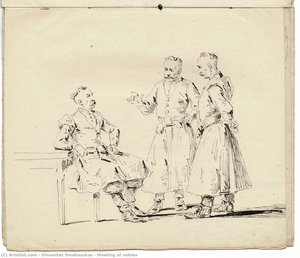 Meeting of nobles