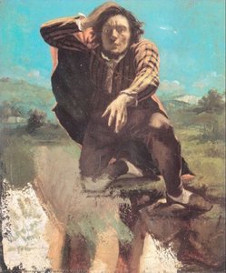 El Hombre Acosado Por El Miedo — Gustave Courbet