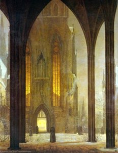 Cathedral In Winter